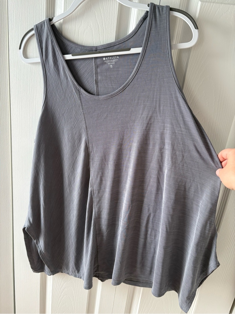 NWT Relaxed Athleta Gray Tank Top